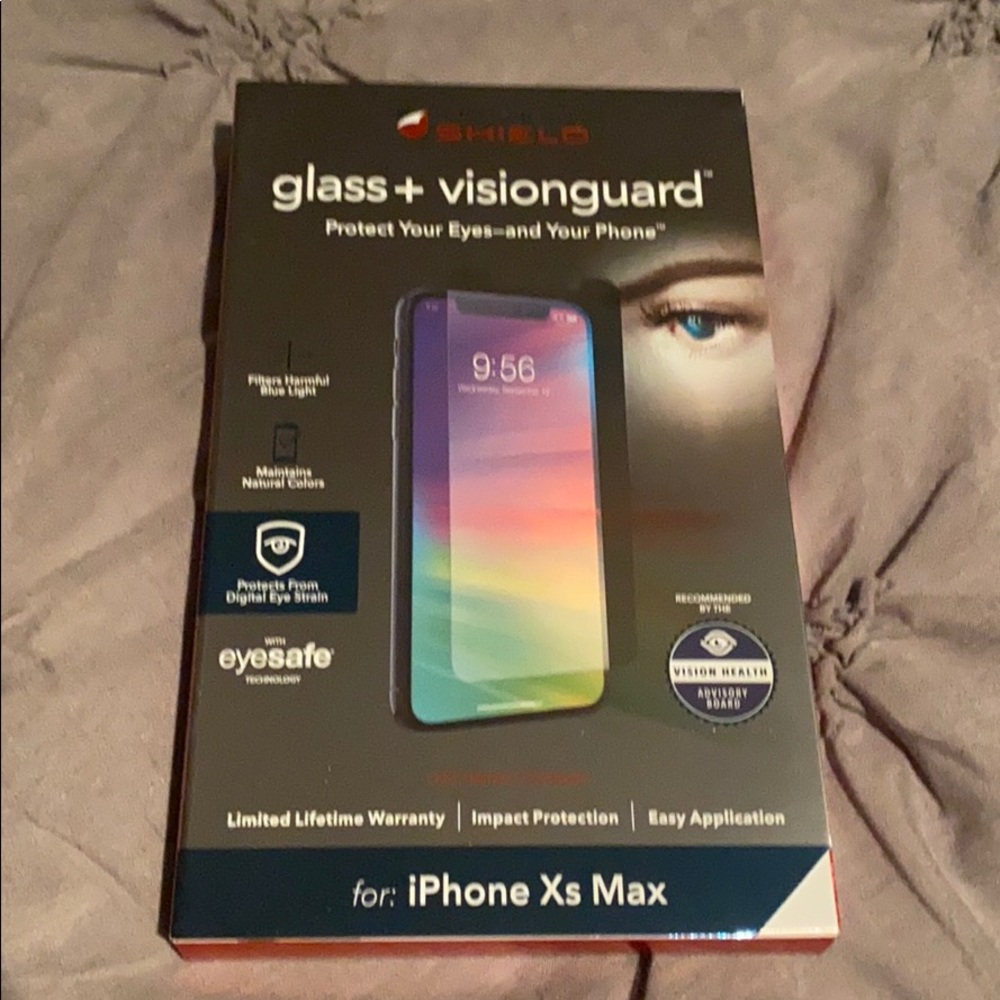Shield glass & vision-guard iPhone Xs Max